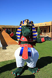 Neu im Legoland Feriendorf: 24 Ferienhäuser im Ägypten Stil ab Saisonbeginn 2011 (©Foto: Martin Schmitz)